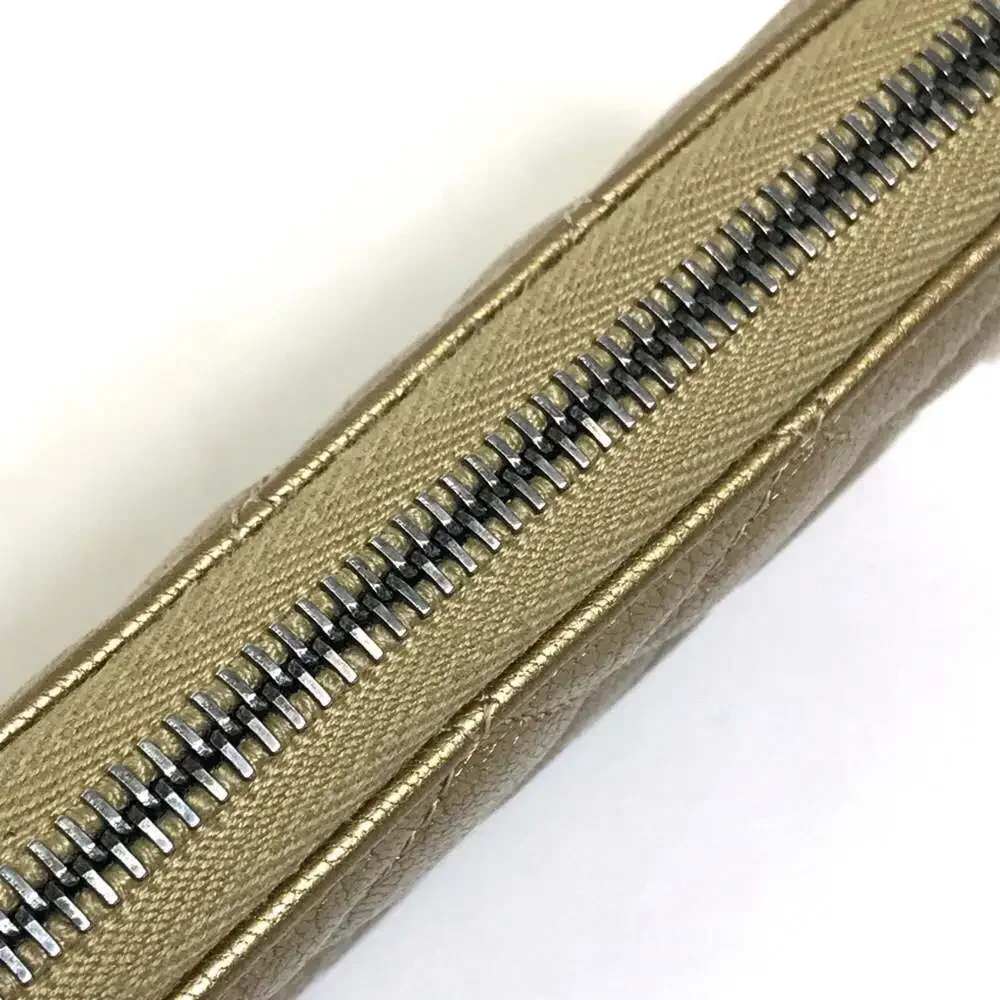 CHANEL Authentic Gold Wallet